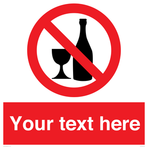 Custom prohibition no alcohol